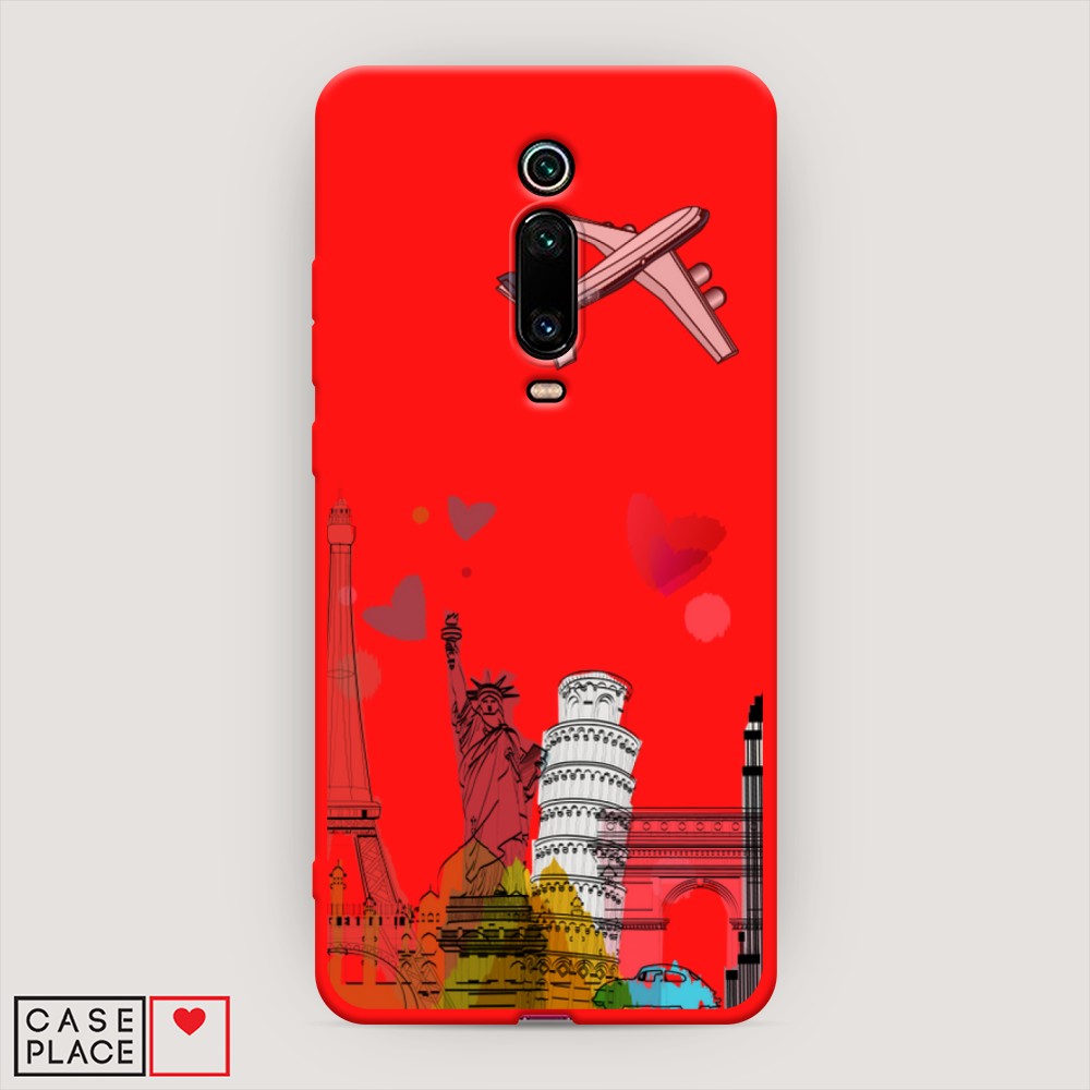 

Чехол Awog на Xiaomi Redmi K20/K20 Pro/Mi 9T/9T Pro "Самолет путешествий", Разноцветный, 35653-1