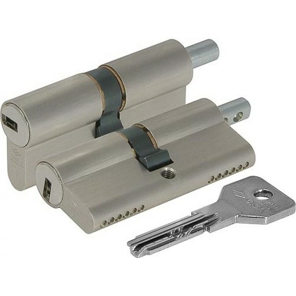 

Цилиндровый механизм под вертушку CISA ASIX OE302-23.12 100 мм/45+10+45, НИКЕЛЬ 18773
