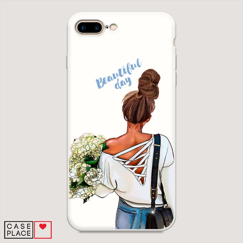 

Чехол Awog на Apple iPhone 8 Plus / Айфон 8 Plus "Beautiful day vector", Разноцветный, 10957-1
