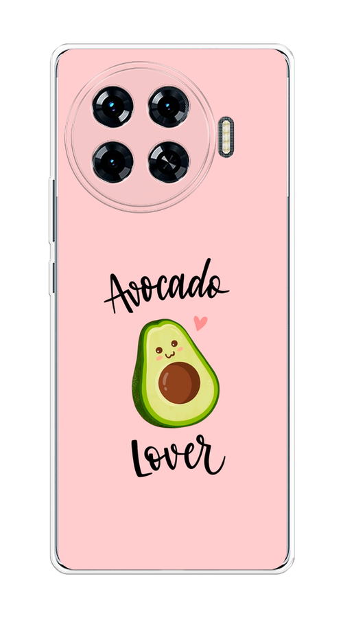 

Чехол на Tecno Spark 20 Pro Plus "Avocado lover", Розовый;зеленый, 305050-1