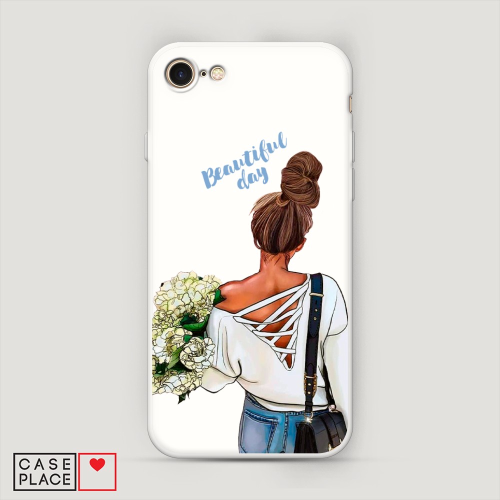 

Чехол Awog на Apple iPhone 8 / Айфон 8 "Beautiful day vector", Разноцветный, 10857-1