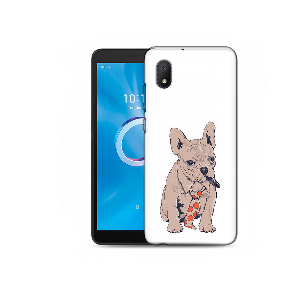 

Чехол MyPads Tocco для Alcatel 1B 5002H бульдог с сигарой (PT227135.663.250), Tocco