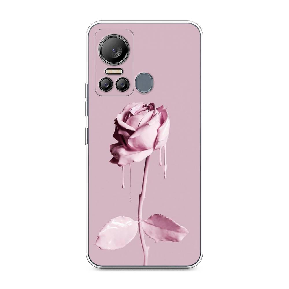 фото Чехол awog для itel vision 5 "роза в краске"