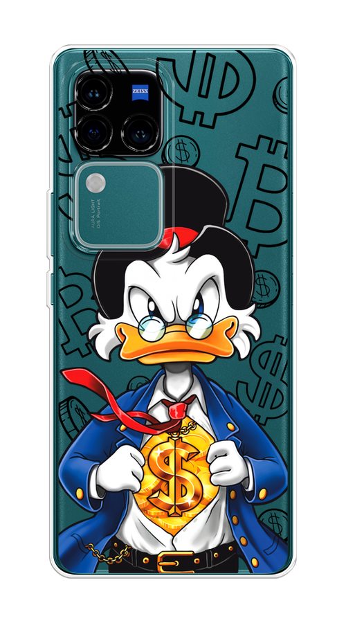 

Чехол на Vivo V30 Pro/S18 Pro "Scrooge Goldman", Черный;белый;синий, 269950-1
