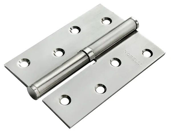 

MSD 100X70X2.5 SC R, петля стальная правая, цвет - матовый хром, Серебристый, MSD 100X70X2.5 R