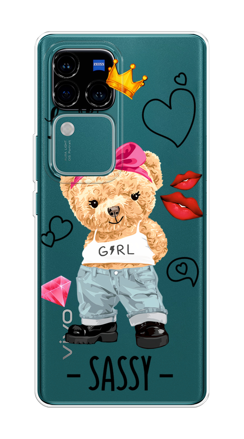 

Чехол на Vivo V30 Pro/S18 Pro "Sugar Mommy", Голубой;белый;розовый, 269950-1