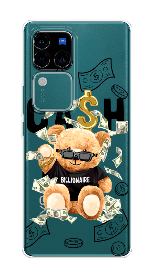 

Чехол на Vivo V30 Pro/S18 Pro "Big cash", Черный;серый;бежевый, 269950-1