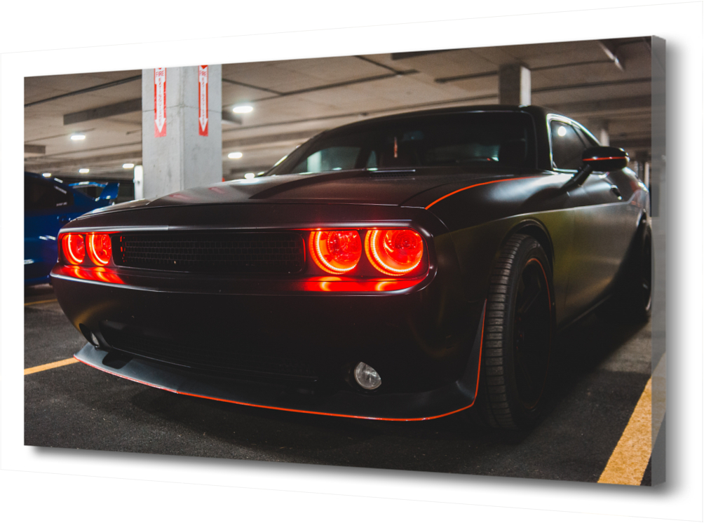 

Картина на холсте Машина Dodge Challenger PRC-907 (75x50см). Натуральный холст