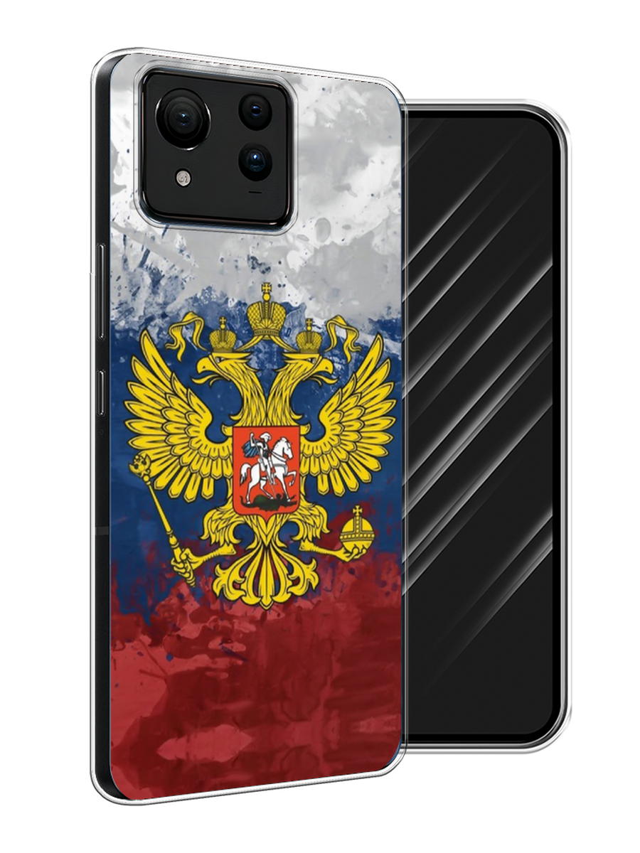 

Чехол Awog на Asus ZenFone 11 Ultra "РФ", Белый;синий;красный, 45250-1