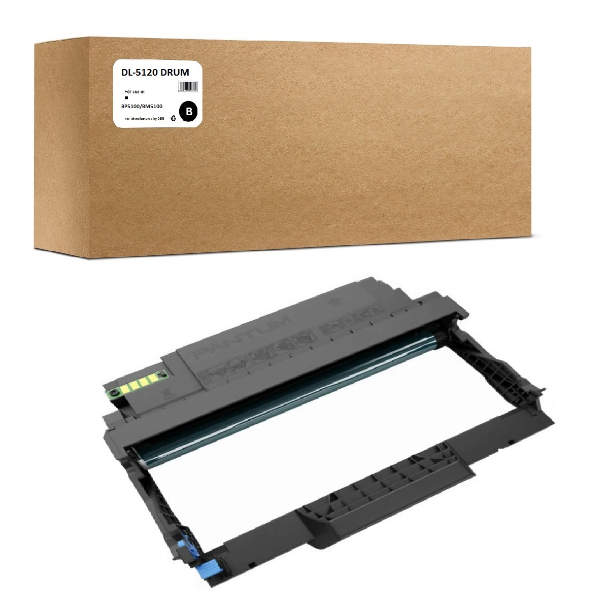 

Драм-картридж OEM DL-5120 для Pantum BP5100/BM5100 30K Compatible, Черный, OEM DL-5120 DRUM
