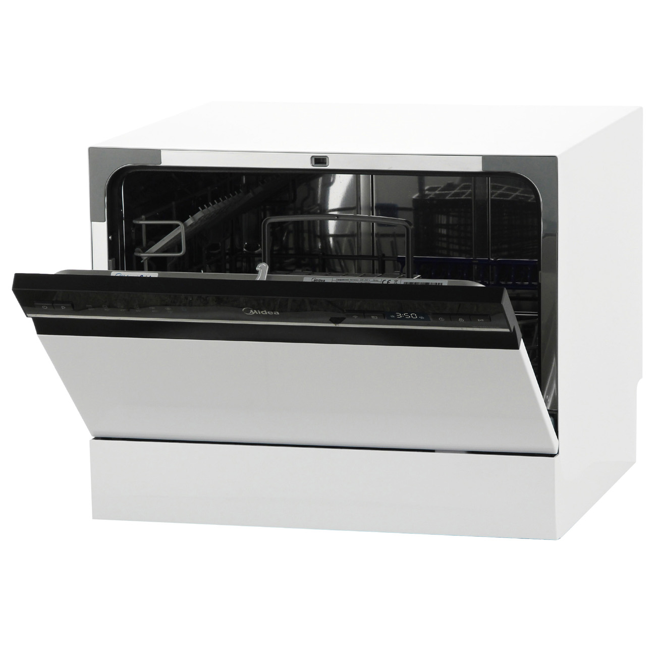Посудомоечная машина Midea MCFD55S460Wi белый посудомоечная машина компактная midea mcfd55200s silver