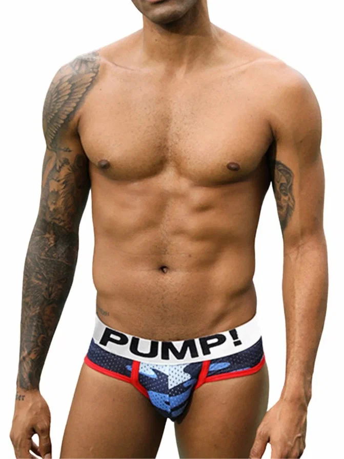 

Трусы мужские PUMP! PU187 синие М, Синий, PU187