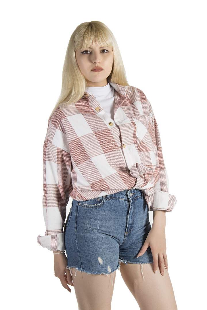 

Рубашка женская Terapi Giyim 26338 розовая XL (товары доставляются из-за рубежа), 26338