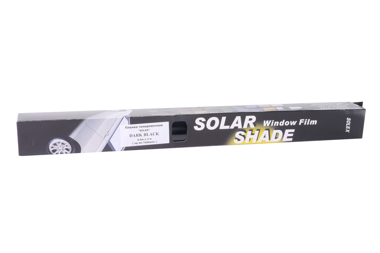 Пленка тонировочная 10% 0.5х3м Dark Black SOLEX SOLEX