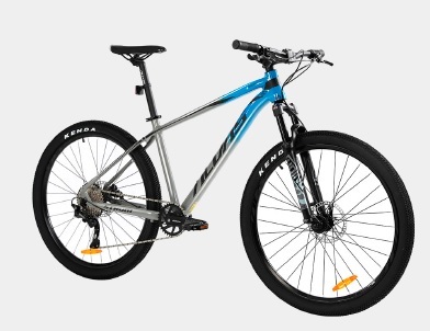 Горный велосипед ALVAS STROM M5100. 27.5 колеса. Синий-Серый