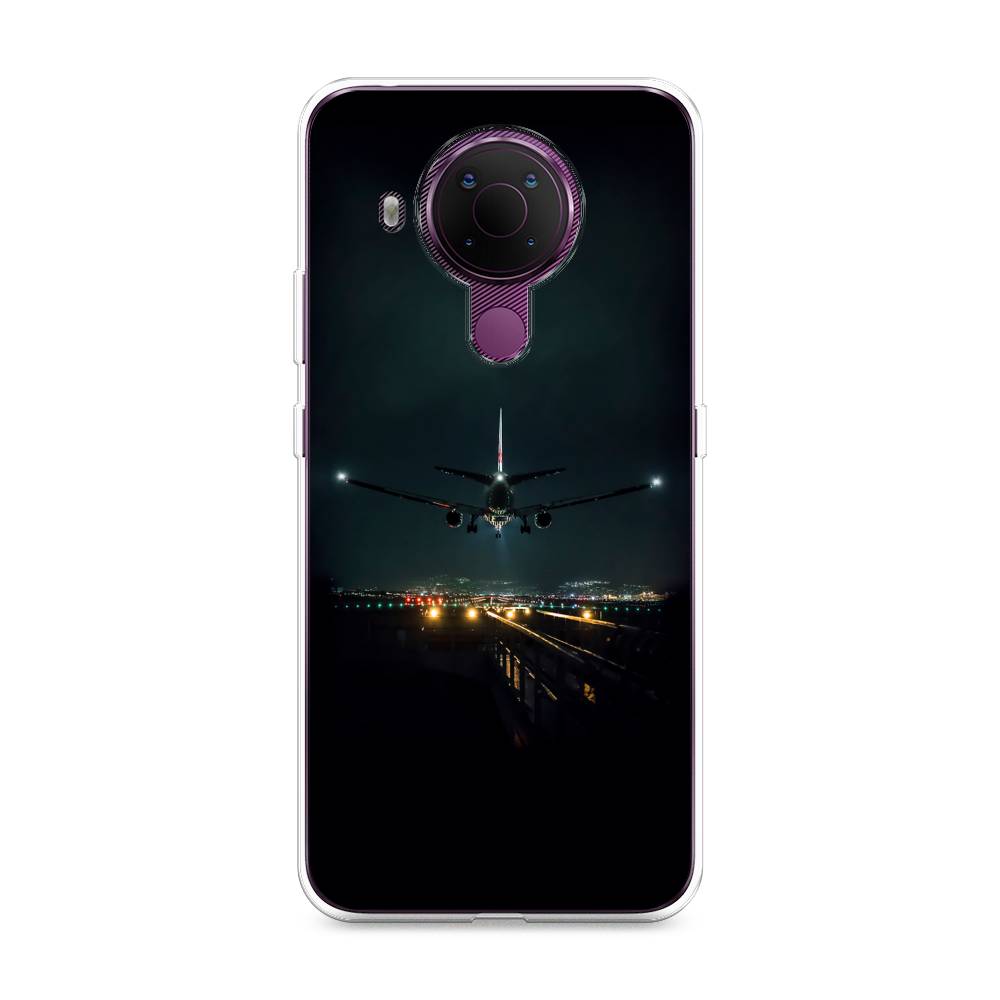 

Чехол Awog на Nokia 5.4 / Нокиа 5.4 "Ночной рейс", Черный, 123650-6