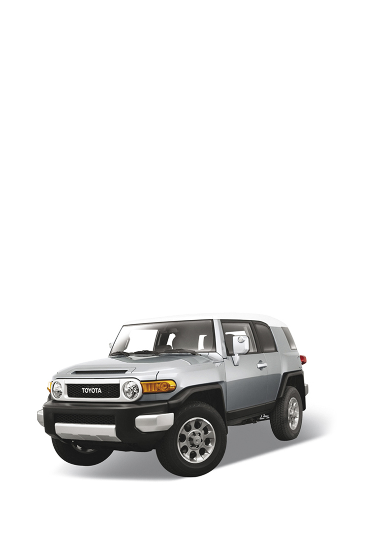 

Игрушка модель машины 1:34-39 Toyota FJ Cruiser, Серебристый, 97229