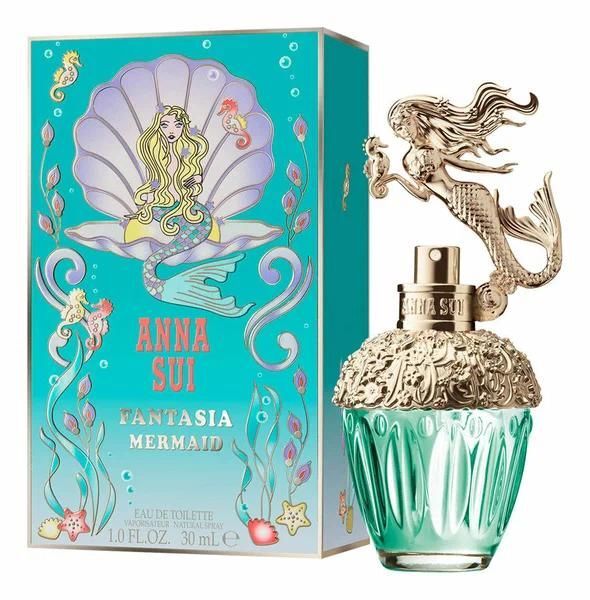 

Туалетная вода Anna Sui Fantasia Mermaid женская 30мл, Fantasia Mermaid