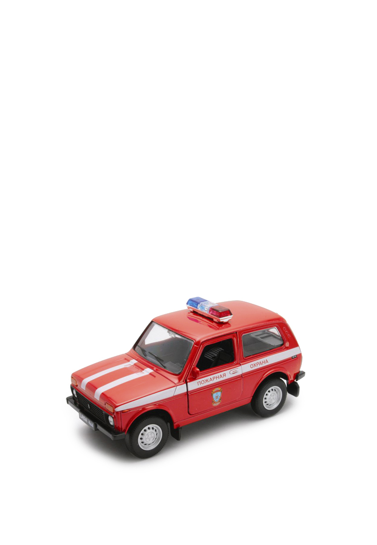 

Модель машины Welly 1:34-39 LADA 4x4 пожарн.охрана, 97177