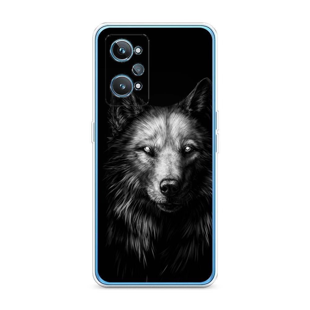 

Чехол Awog на Realme GT 2 "Волк черно белый", Разноцветный, 258550-1