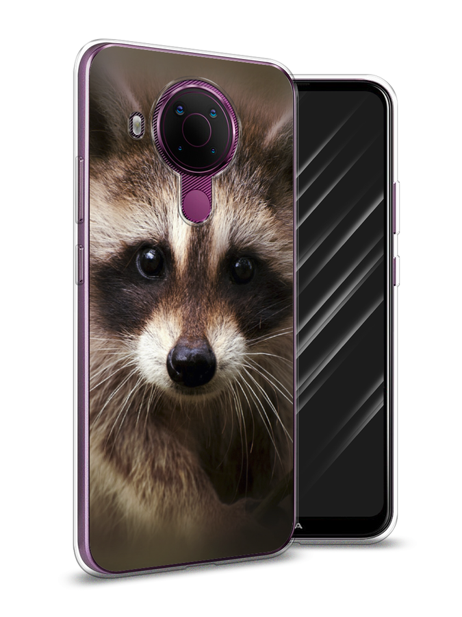 

Чехол Awog на Nokia 5.4 / Нокиа 5.4 "Енот", Коричневый, 123650-1