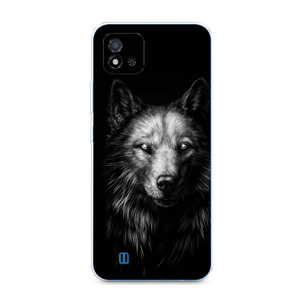 

Чехол Awog на Realme C20 "Волк черно белый", Разноцветный, 254850-1