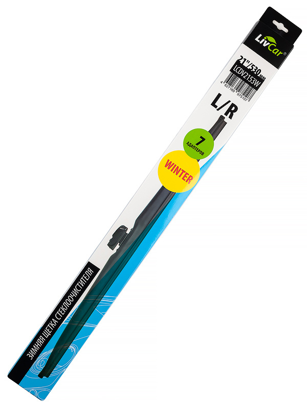 

Щетка стеклоочистителя LIVCAR WIPER WINTER LCDV2153W зимняя 21"/530 мм