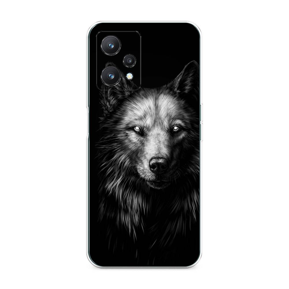 

Чехол Awog на Realme 9 Pro/9 5G "Волк черно белый", Разноцветный, 258850-1