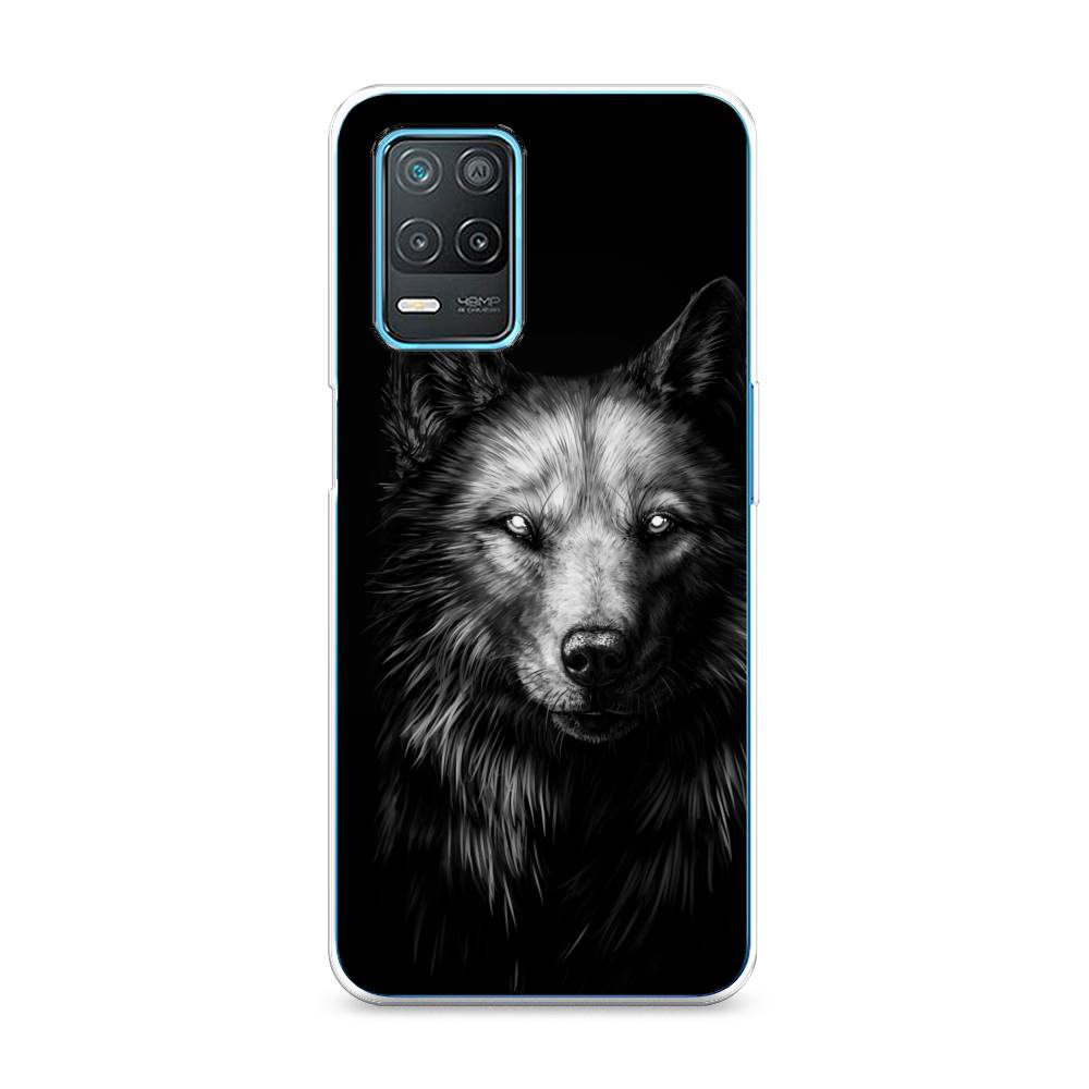 

Чехол Awog на Realme 8 5G/Narzo 30 5G "Волк черно белый", Разноцветный, 257050-1