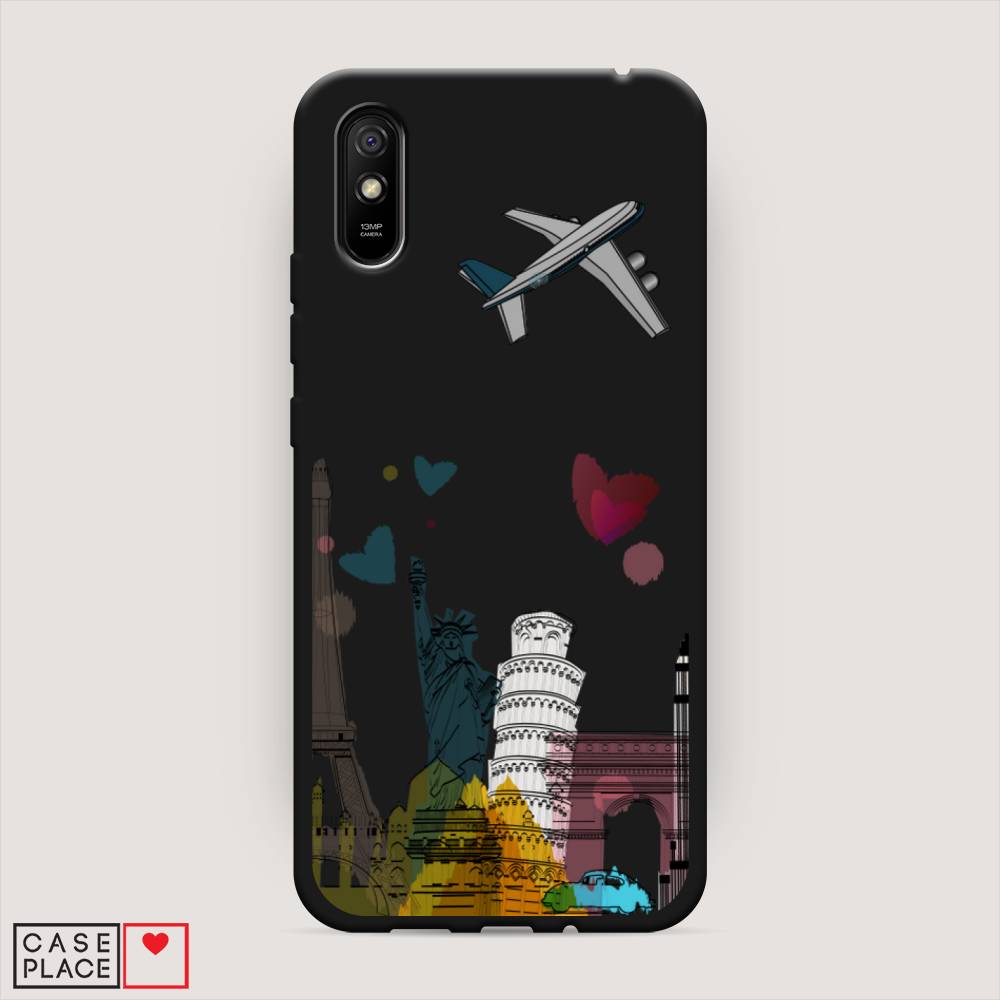 

Чехол Awog на Xiaomi Redmi 9A "Самолет путешествий", Разноцветный, 38952-1