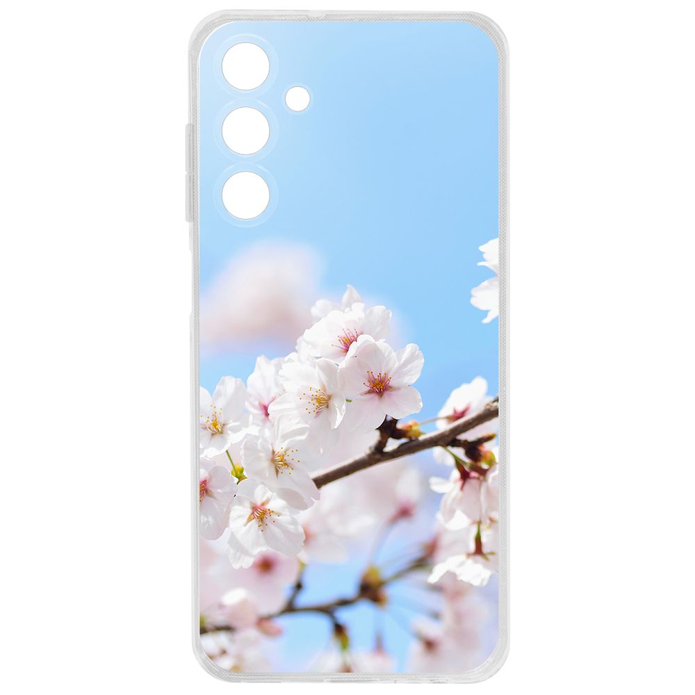

Чехол-накладка Krutoff Clear Case Цветение для Samsung Galaxy A25 5G (A256), Прозрачный