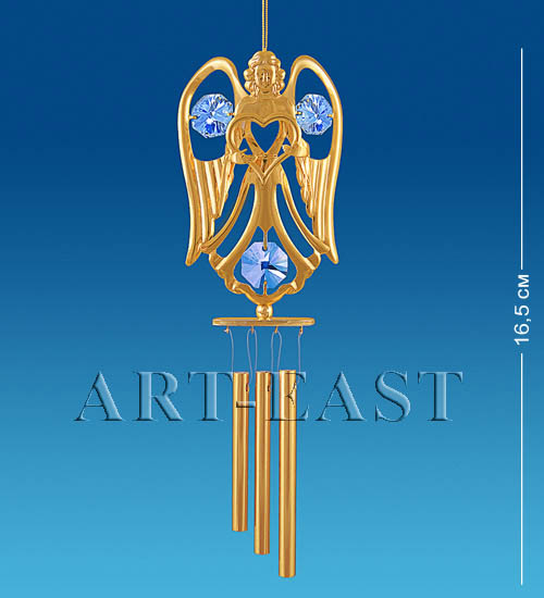 

Поющий ветерок Ангел с сердцем (Юнион) AR-3289 113-60892, Золотистый