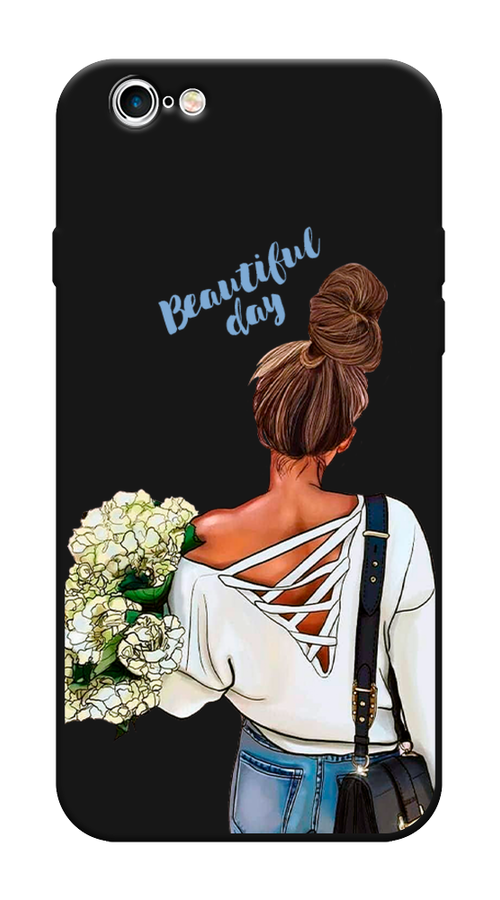 

Чехол Awog на Apple iPhone 6 / Айфон 6 "Beautiful day vector", Разноцветный, 10452-1