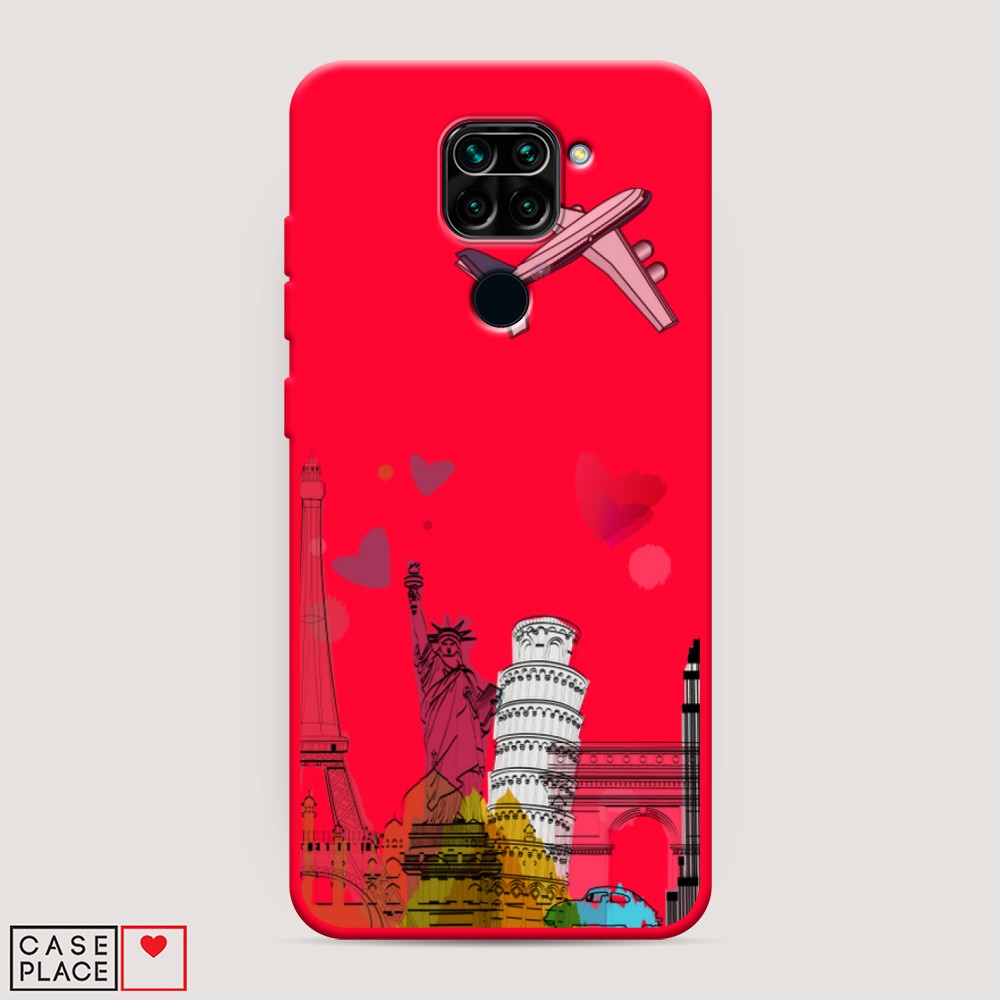 

Чехол Awog на Xiaomi Redmi 10X 4G/Note 9 "Самолет путешествий", Разноцветный, 38253-1