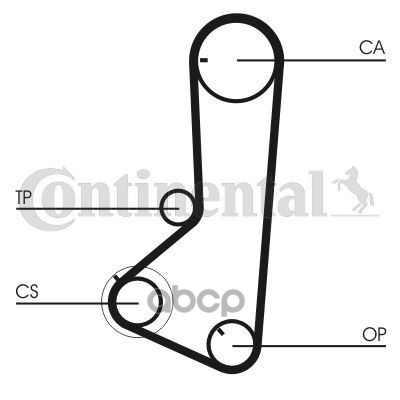 

Ремень ГРМ CONTITECH CT836 1шт
