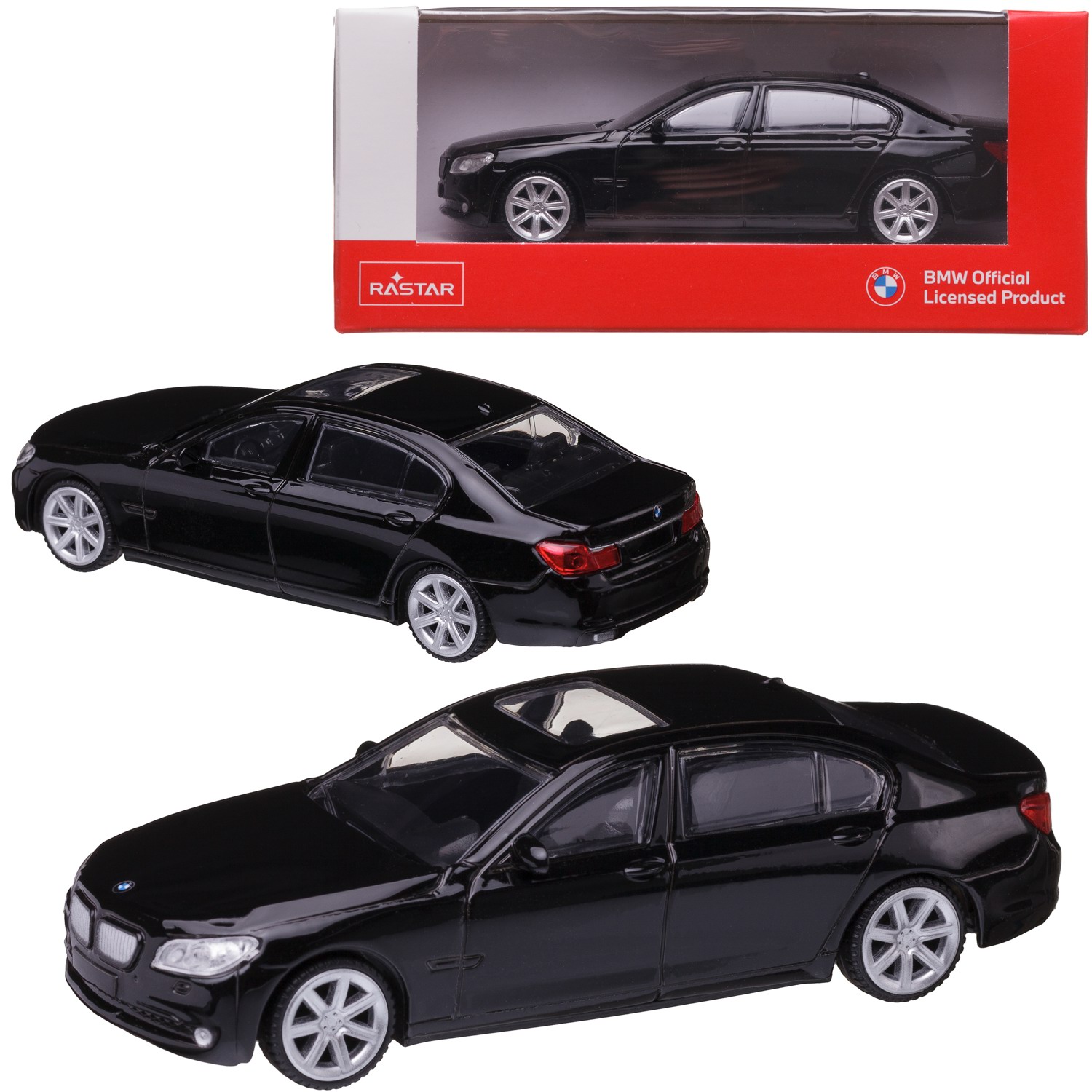 

Машина металлическая 1:43 BMW 7 SERIES, цвет черный