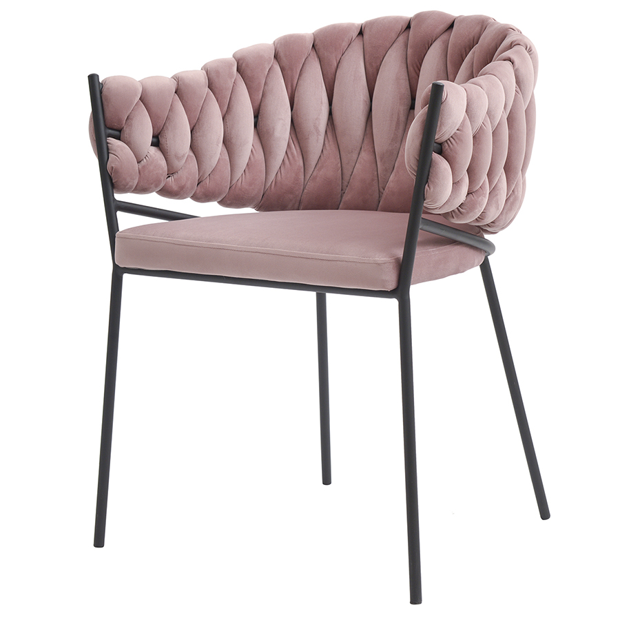 Кресло Bergenson Bjorn Lind, розовое