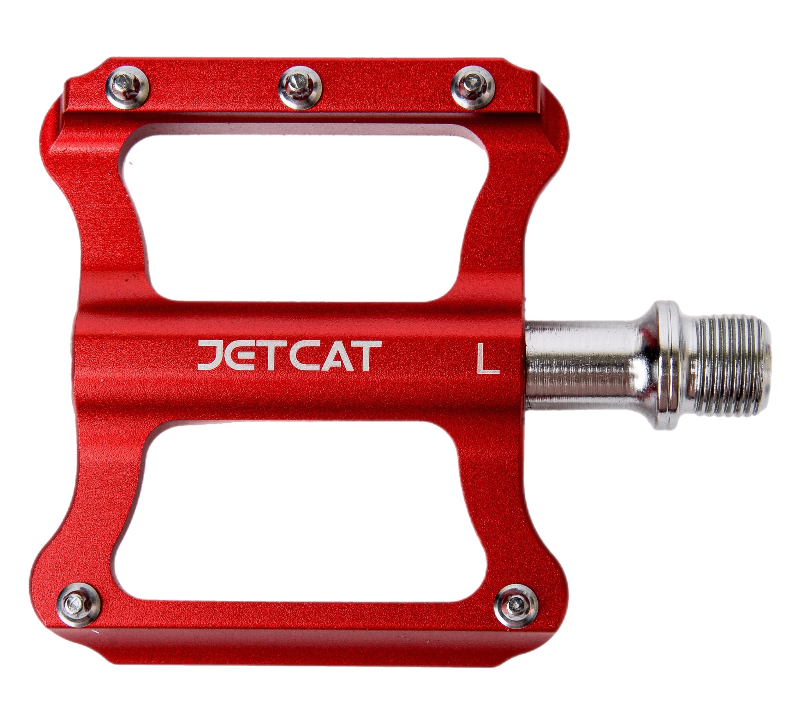 Педали велосипед JETCAT Pro 80 красные