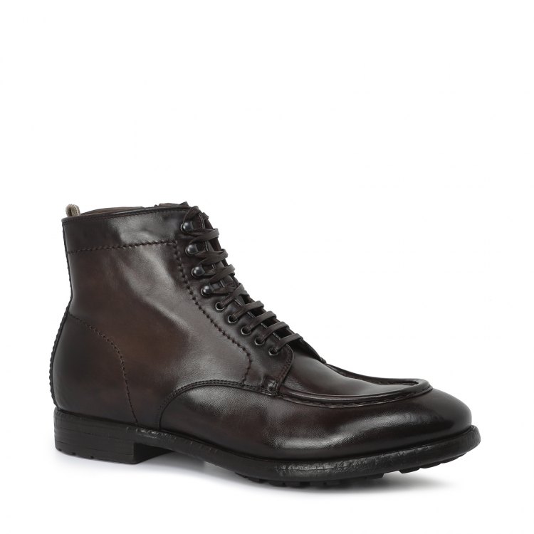 фото Ботинки мужские officine creative vail caou/014 коричневые 41.5 eu