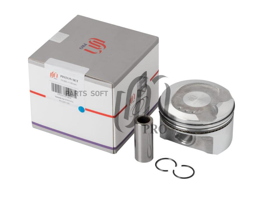 

Поршень 1.00 с кольцами Toyota 4ZZ-FE d79.0+1.00 (13101-22071) UM
