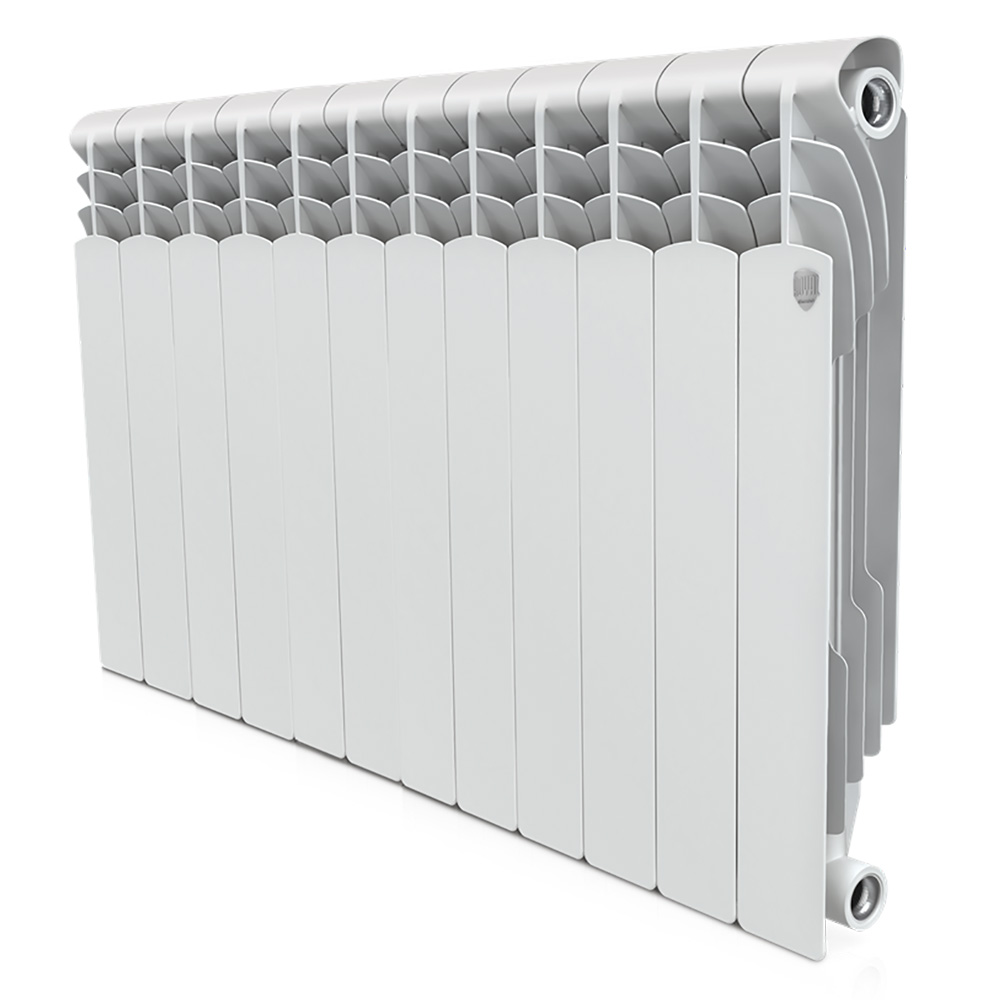 

Радиатор биметаллический Royal Thermo Revolution Bimetall 80/500 12 секций