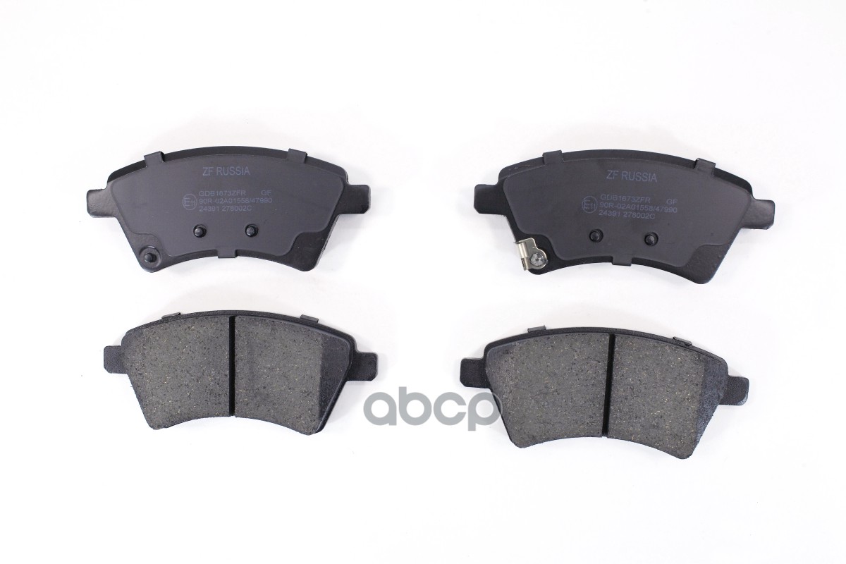 

Тормозные колодки ZFR дисковые GDB1673ZFR