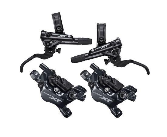 Гидравлические тормоза Shimano XT BR-M8120.  4 поршня. пара