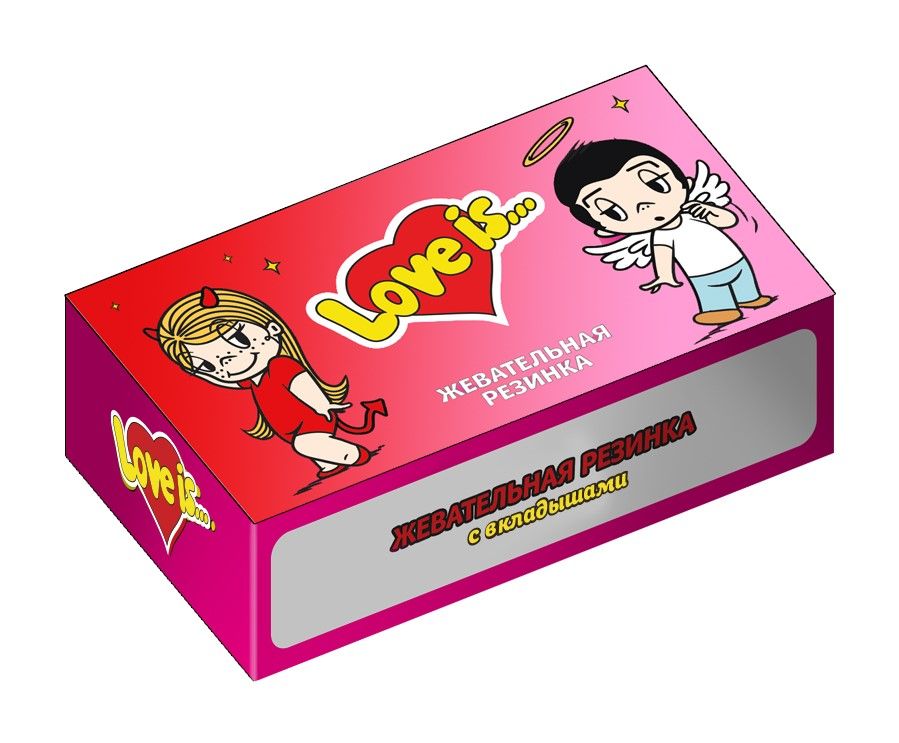 

Жевательная резинка Love is Ангелочки 105 г с вкладышами