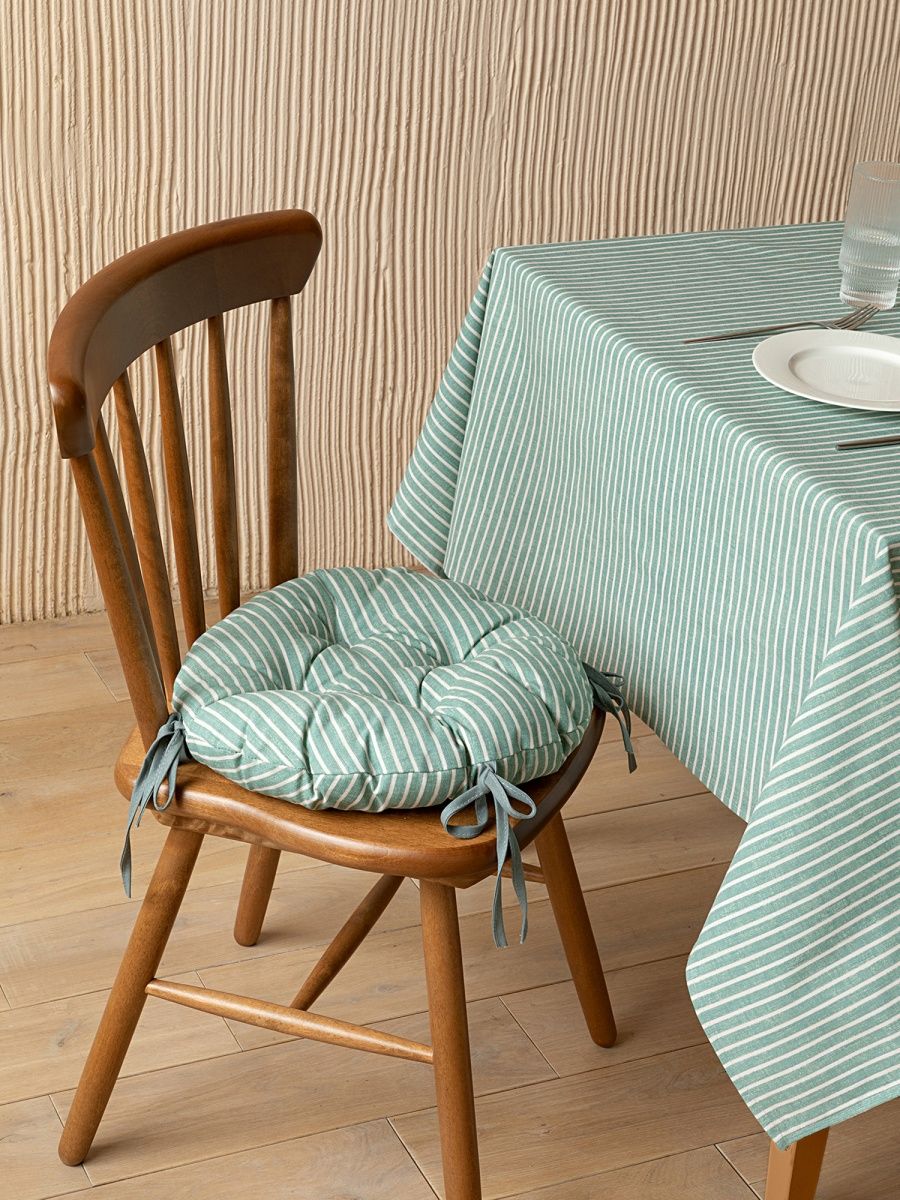 Комплект подушек на стул с тафтингом круглых d40 (2 шт.) Унисон 33068-9 Loft Cafe
