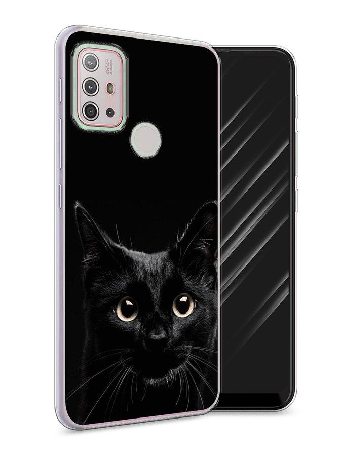 

Чехол Awog на Lenovo K13 Note/Motorola Moto G10/G20/G30 "Добрый кот", Разноцветный, 242150-1