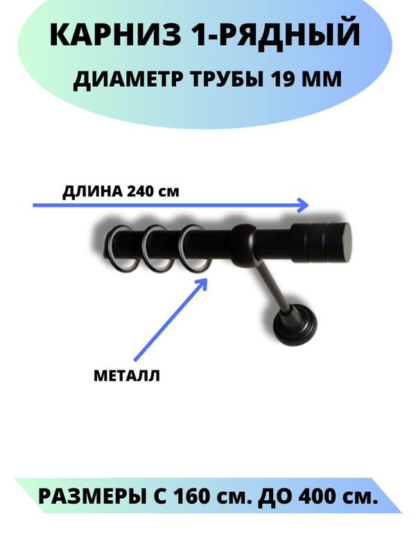 Тюль Kauffort 111608600 600x265 см белая