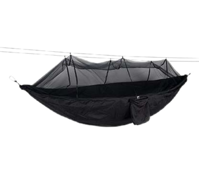 Гамак туристический с москитной сеткой KONOO DC008-H, цвет черный