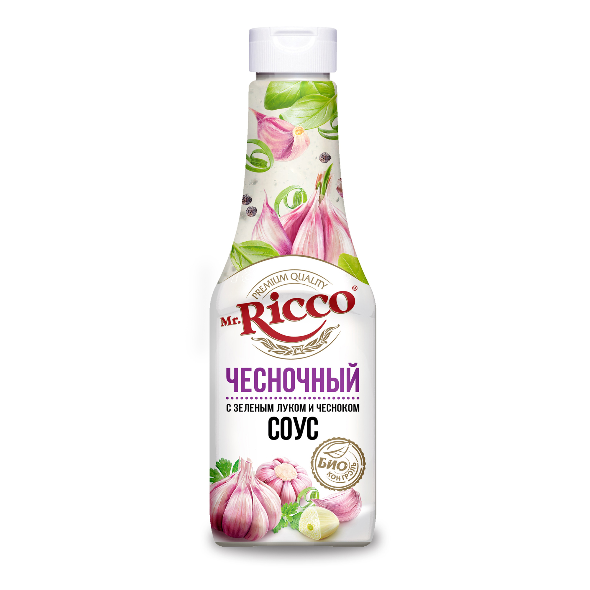 

Майонезный соус Mr.Ricco чесночный с ароматными травами 28% 310 г