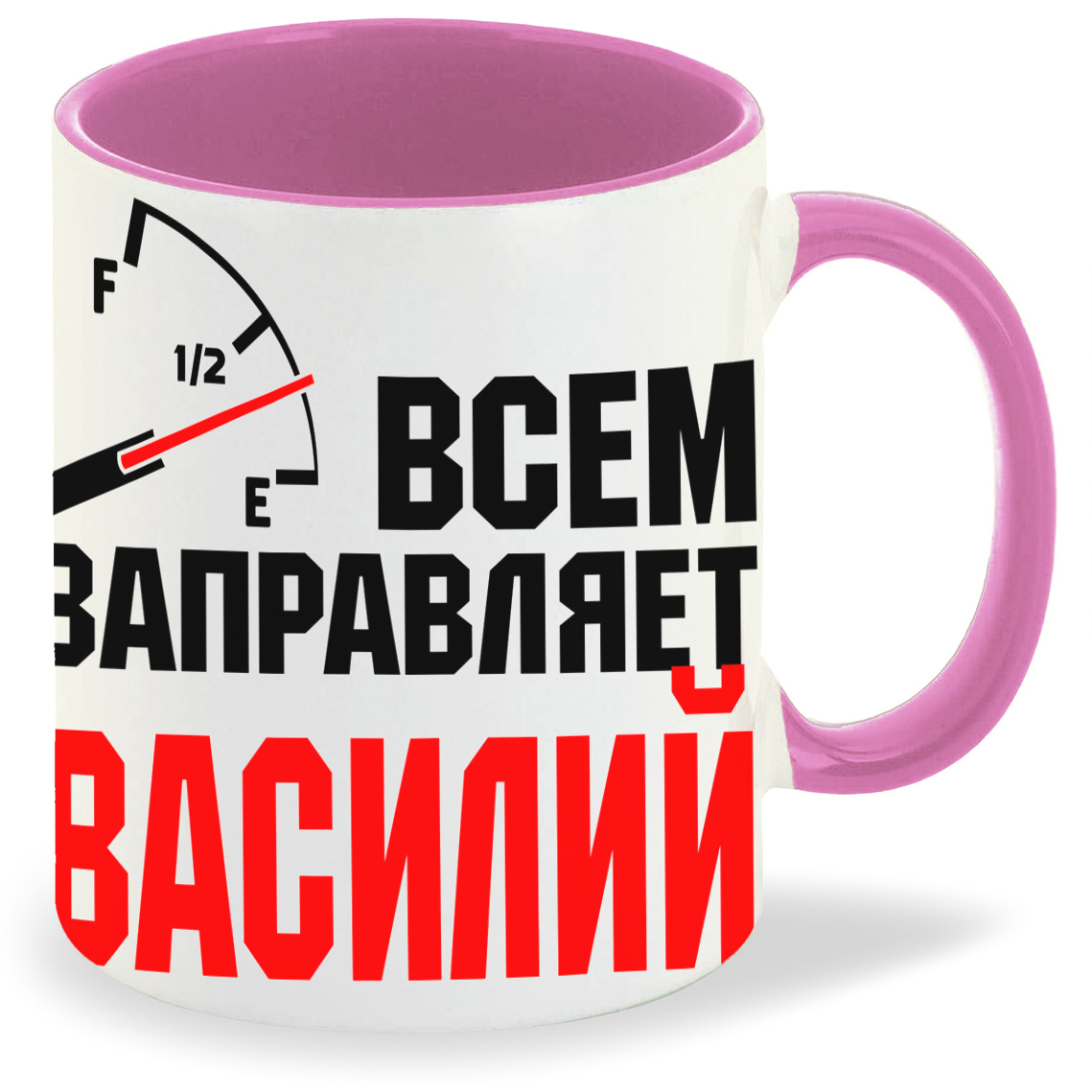 

Кружка CoolPodarok Кружка именная Всем заправляет Василий, Кружка именная Всем заправляет Василий